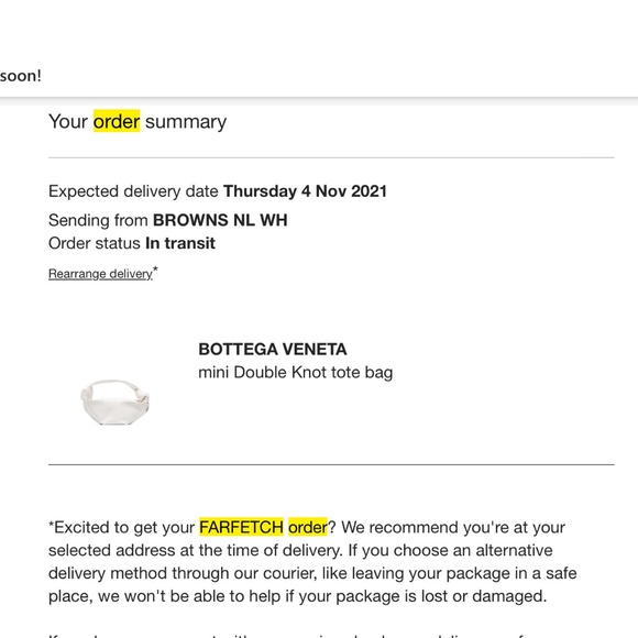 Bottega Veneta Double Knot Bag in white - NEW - Picture 2 of 5